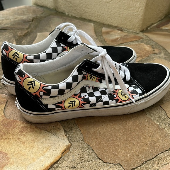 Vans Other - Vans Parks Project Old Skool sneaker Men’s size 13 Black White Sun shoes